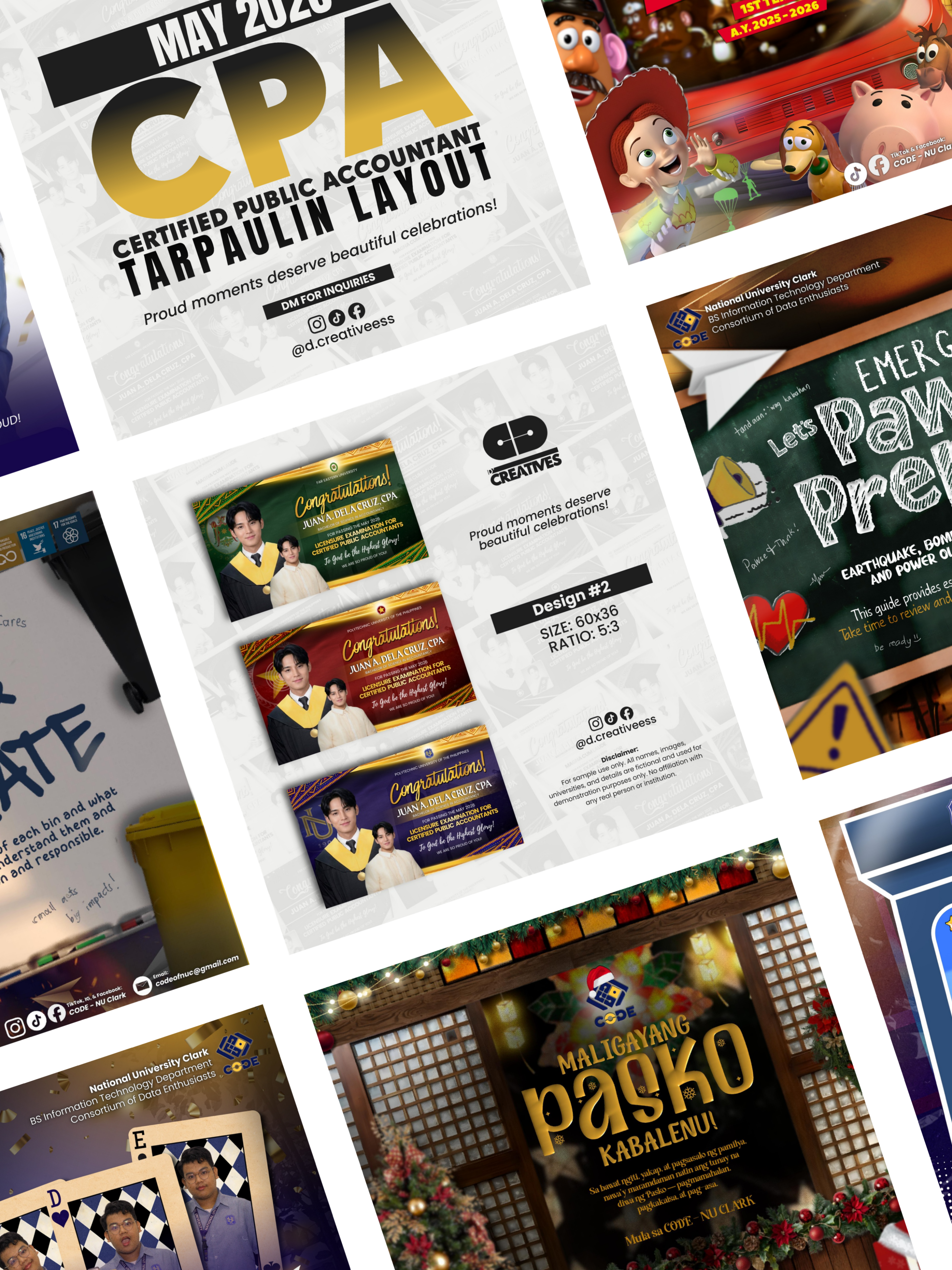 Graphic project background